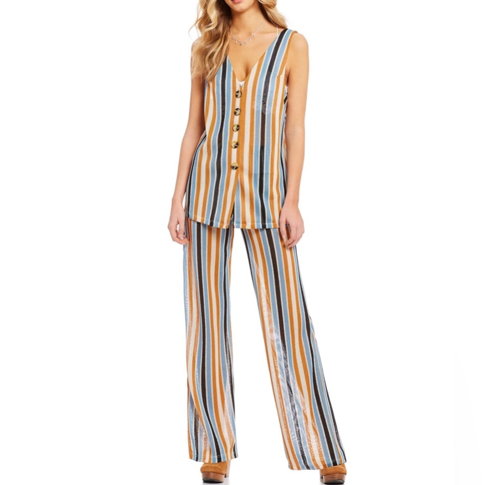 SOLD - Free people - beach cover up/ vacation wear set